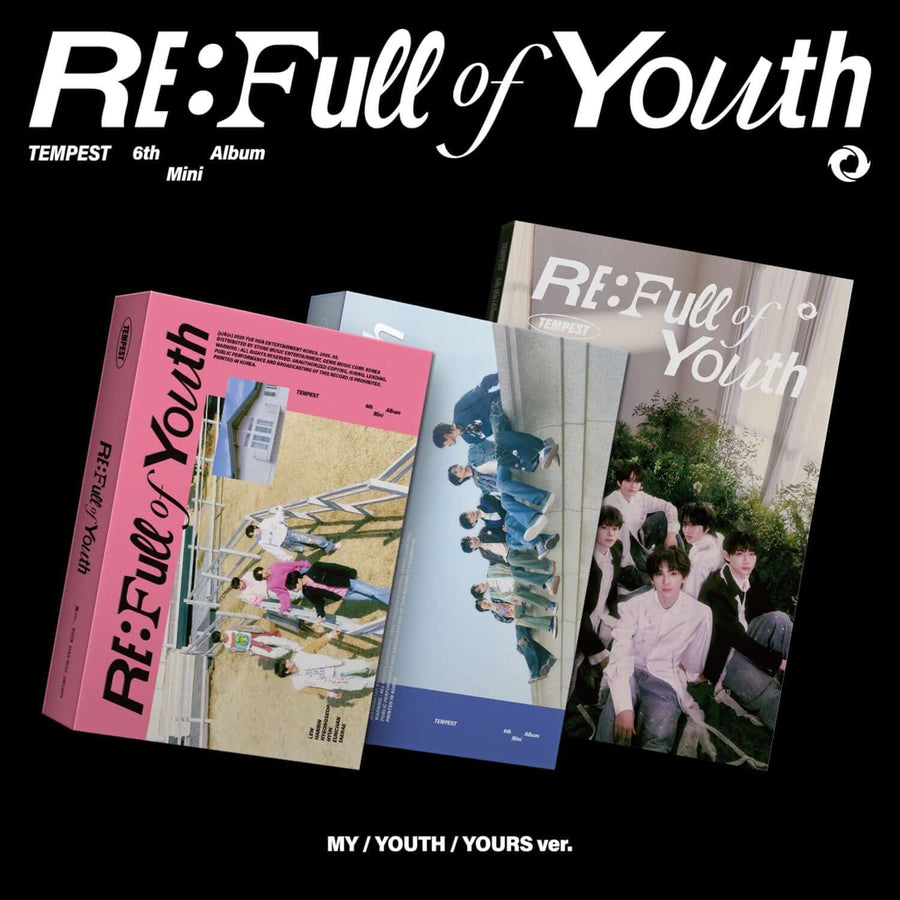 Tempest - [Re: Full Of Youth] (Random 1 Of 3) - Kpop Album