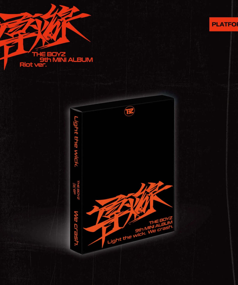 THE BOYZ - 9th Album [導火線 ] (Riot Ver.) - Kpop Album | Kool Seoul - Buy Kpop Albums Online