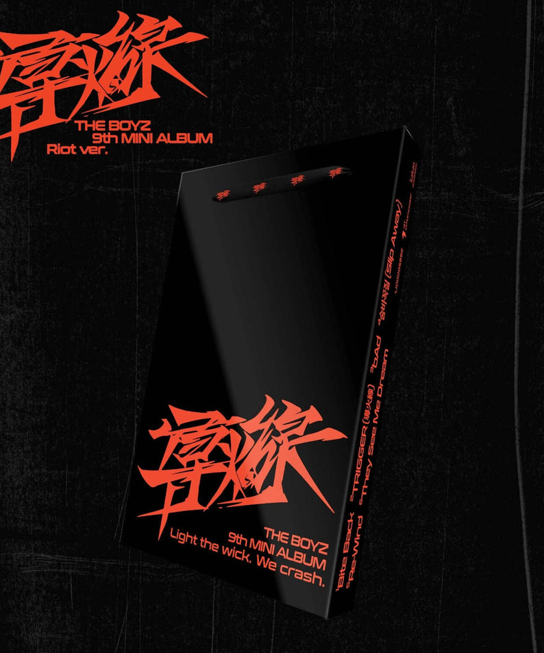 THE BOYZ - 9th Album [導火線 ] Standard (Riot Ver.) - Kpop Albu | Kool Seoul - Buy Kpop Albums Online