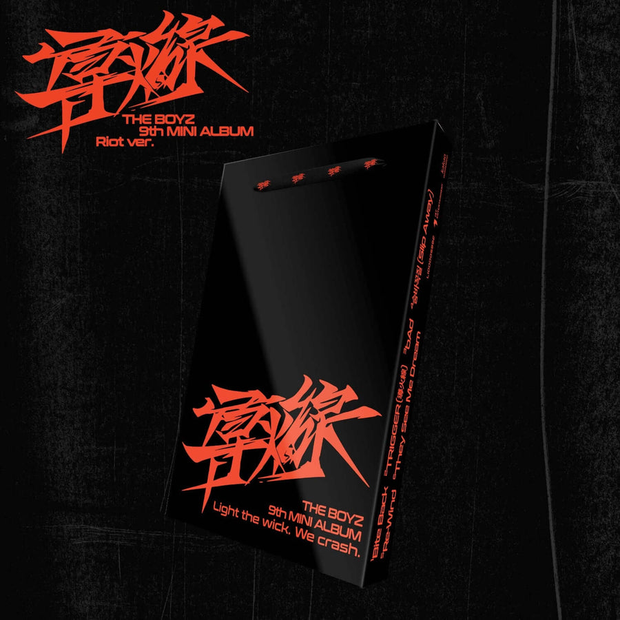 The Boyz - 9th Album [導火線 ] Standard (Riot Ver.) - Kpop Album