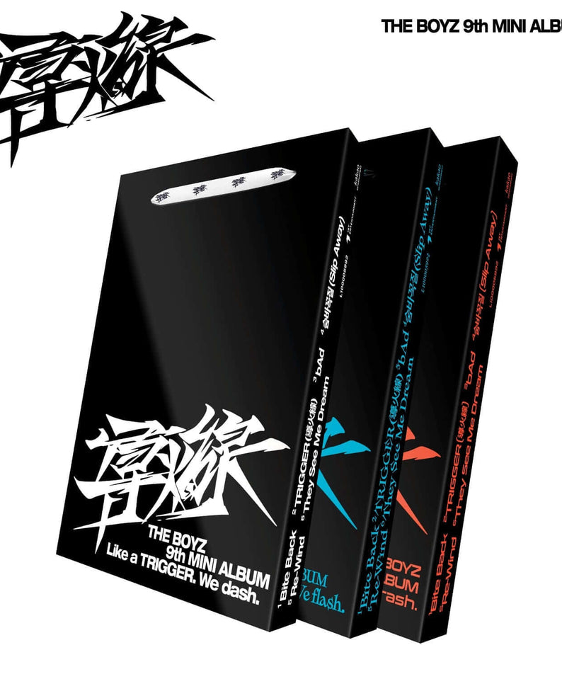 THE BOYZ - 9th Album [導火線 ] Standard (Set of 3) - Kpop Album | Kool Seoul - Buy Kpop Albums Online