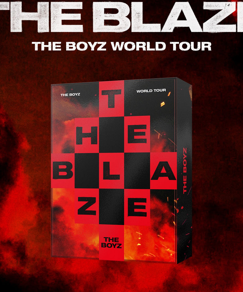 THE BOYZ - THE BOYZ [THE BLAZE] WORLD TOUR in SEOUL - Kpop A | Kool Seoul - Buy Kpop Albums Online