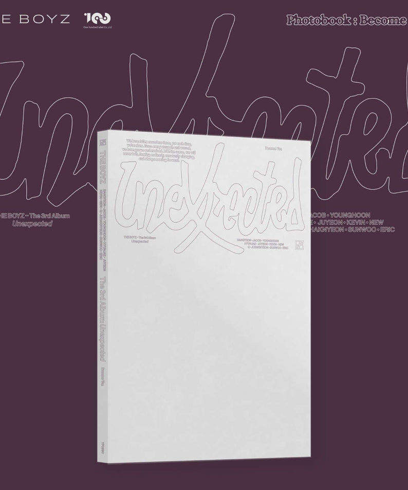 THE BOYZ - The 3rd Album [Unexpected] (Photobook : Become Ve | Kool Seoul - Buy Kpop Albums Online