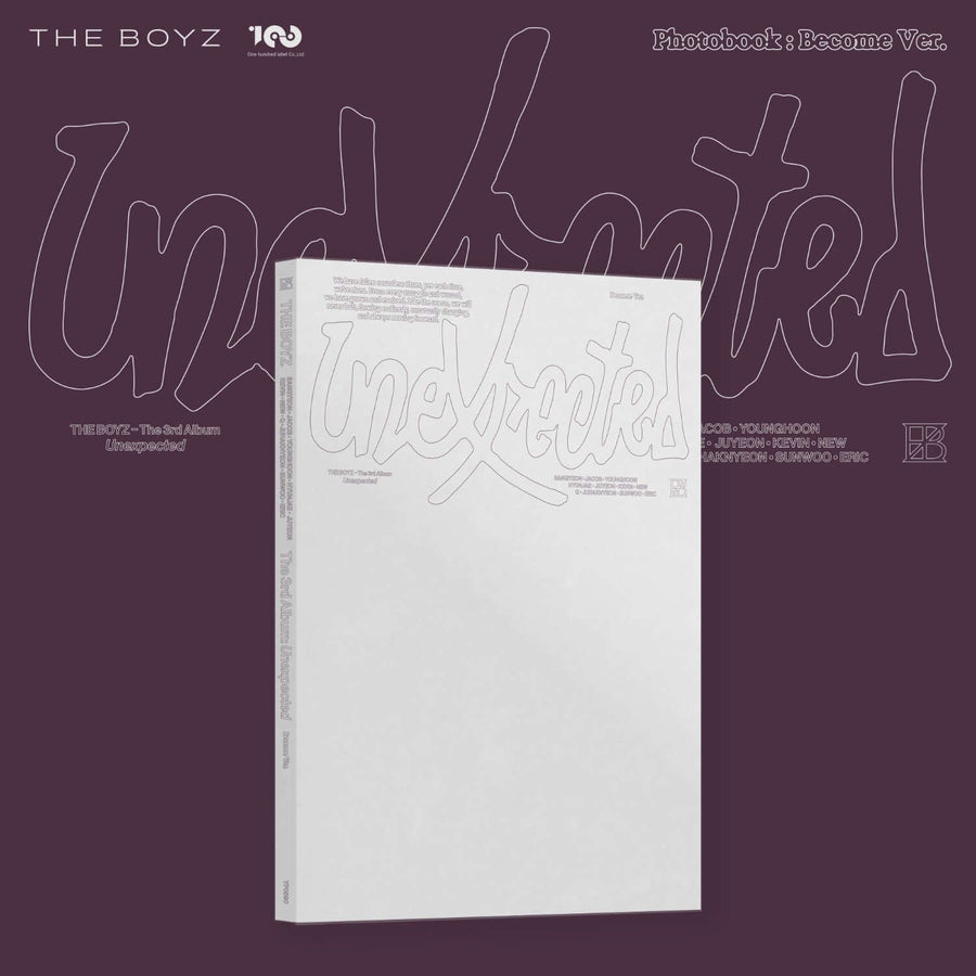 The Boyz - The 3rd Album [Unexpected] (Photobook : Become Ver.) - Kpop Album