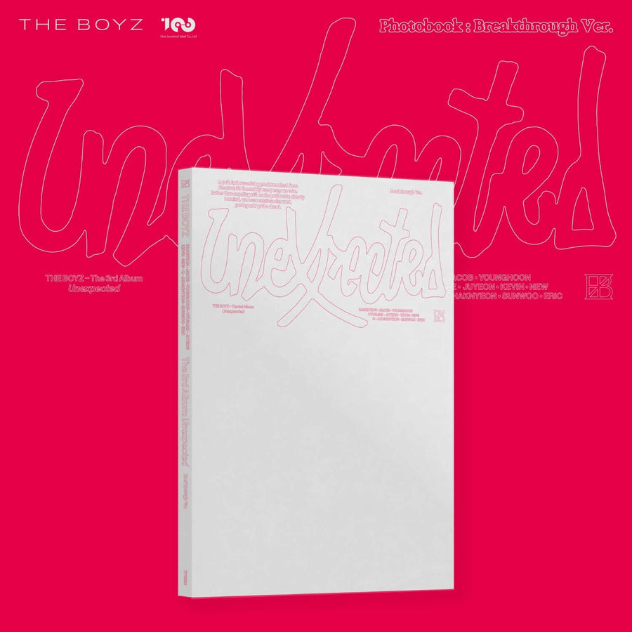 The Boyz - The 3rd Album [Unexpected] (Photobook : Breakthrough Ver.) - Kpop Album