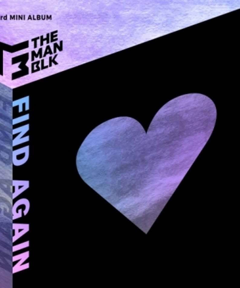 THE MAN BLK - [Find Again] - Kpop Album | Kool Seoul - Buy Kpop Albums Online