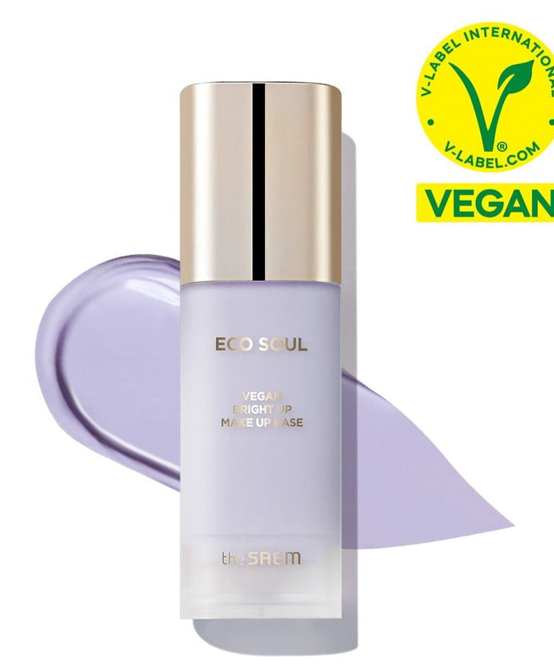 THE SAEM Eco Soul Vegan Bright Up Makeup Base 50ml | Kool Seoul