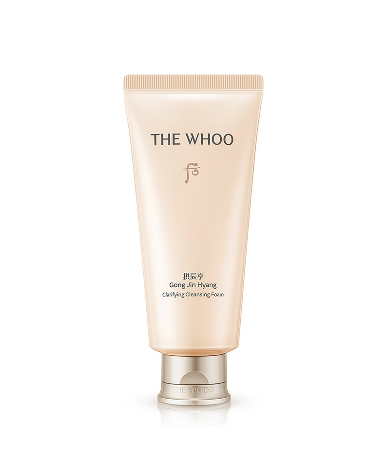 THE WHOO Gong Jin Hyang Clarifying Cleansing Foam 180ml, luxury skincare product
