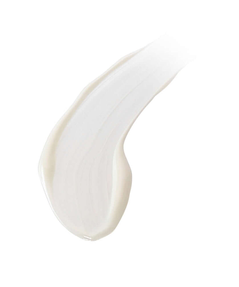 Texture of THE WHOO UV Ultimate Anti-Wrinkle Sun 50ml cream on a white background