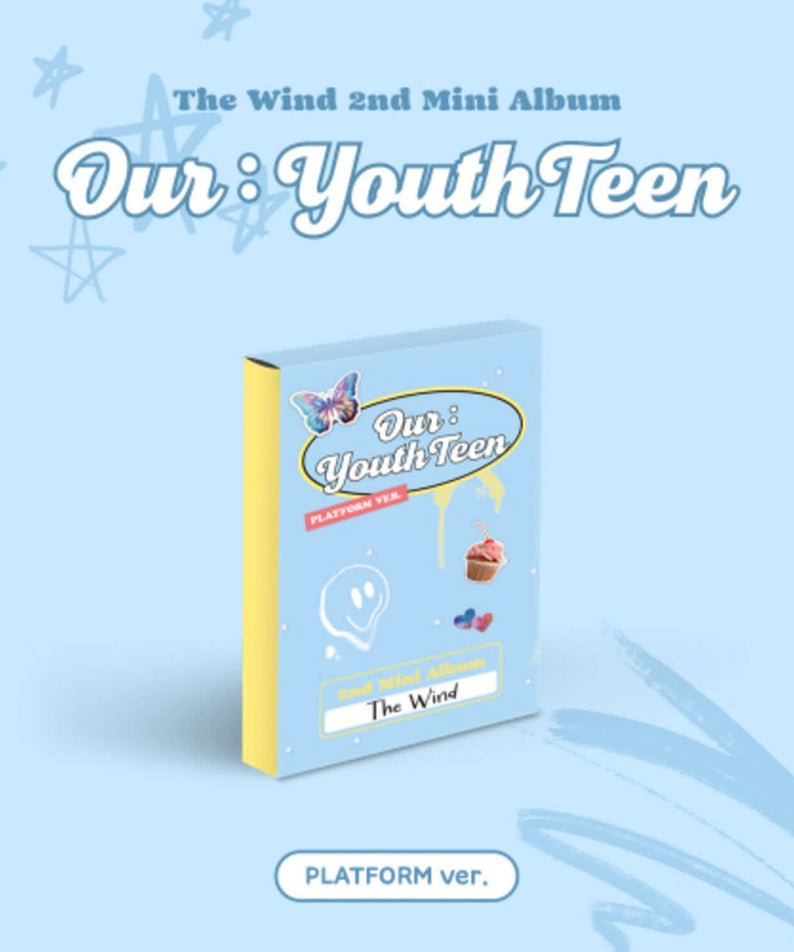 THE WIND - 2nd Album [Our : YouthTeen] (Platform ver.) - Kpo | Kool Seoul - Buy Kpop Albums Online