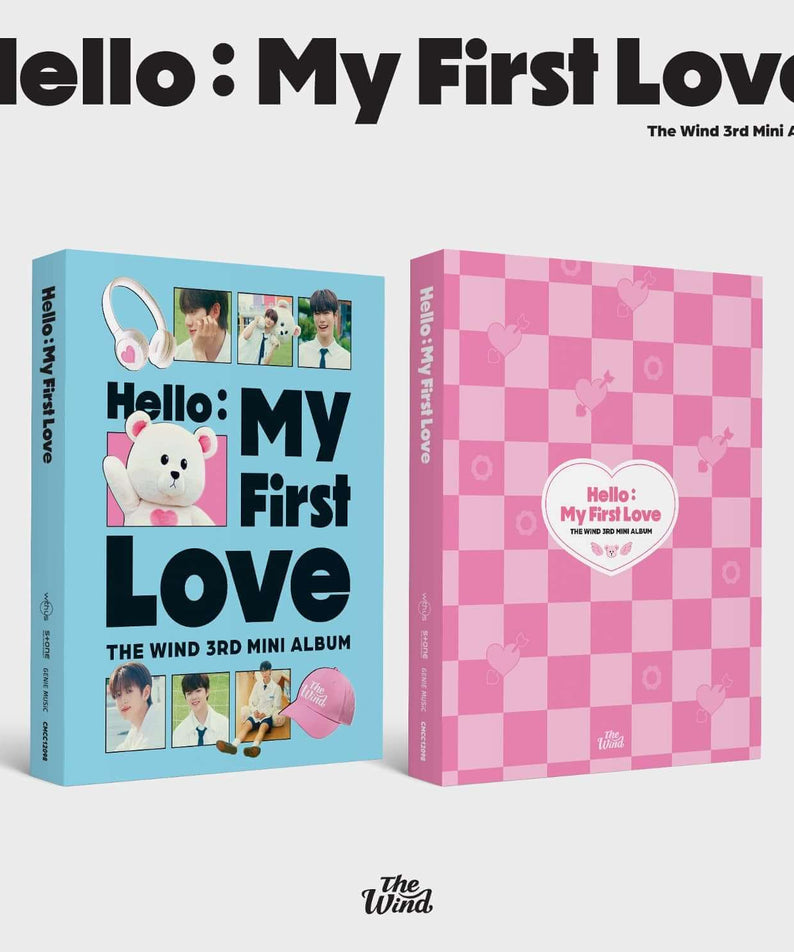 THE WIND - 3rd Album [Hello : My First Love] (BOX ver.) - Kp | Kool Seoul - Buy Kpop Albums Online