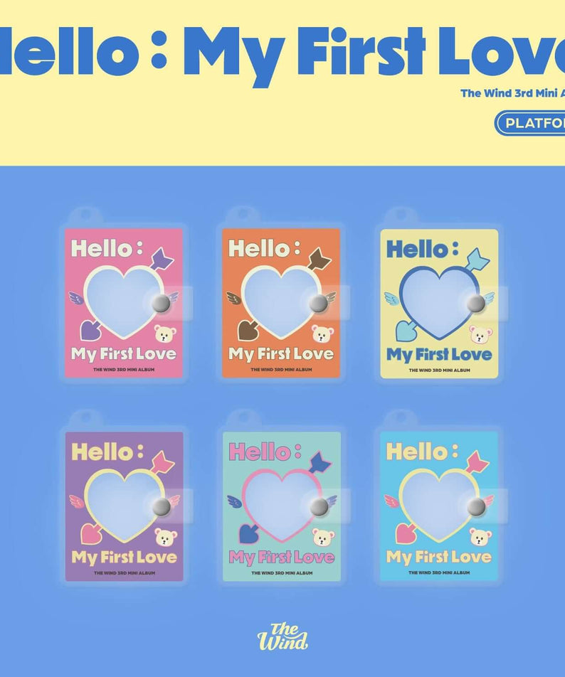 THE WIND - 3rd Album [Hello : My First Love] (PLATFORM Ver.) | Kool Seoul - Buy Kpop Albums Online