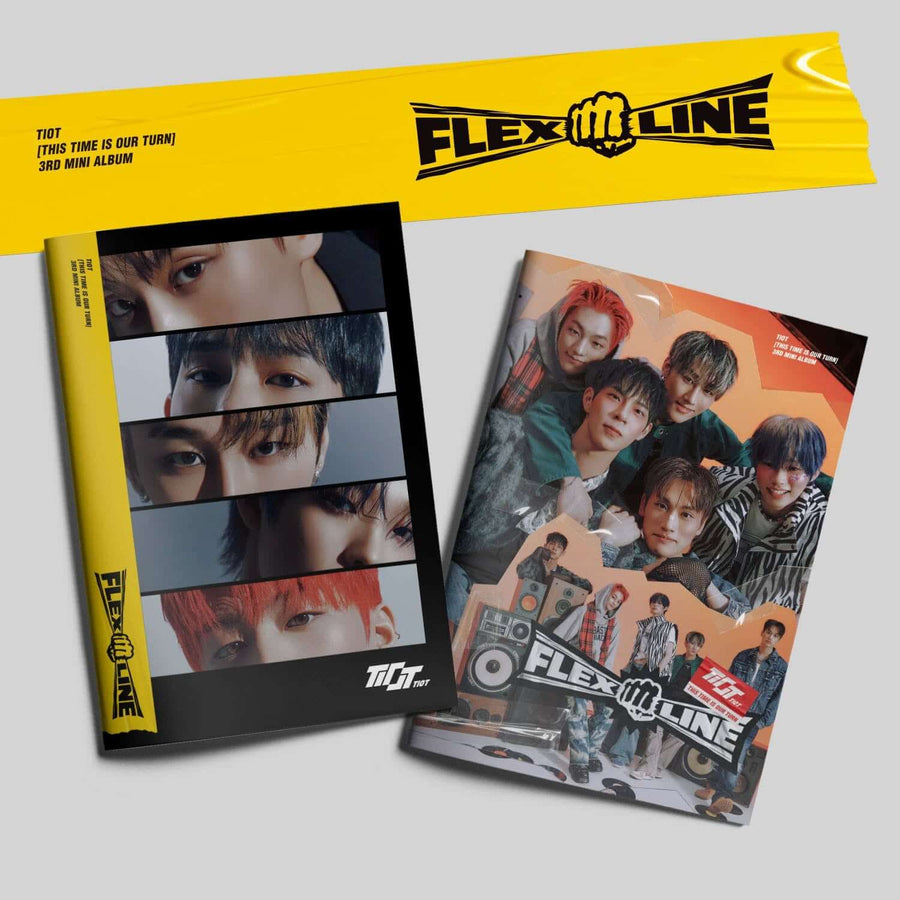 Tiot - 3rd Mini Album [Flex Line] (Photobook Ver.) (Random 1 Of 2) - Kpop Album