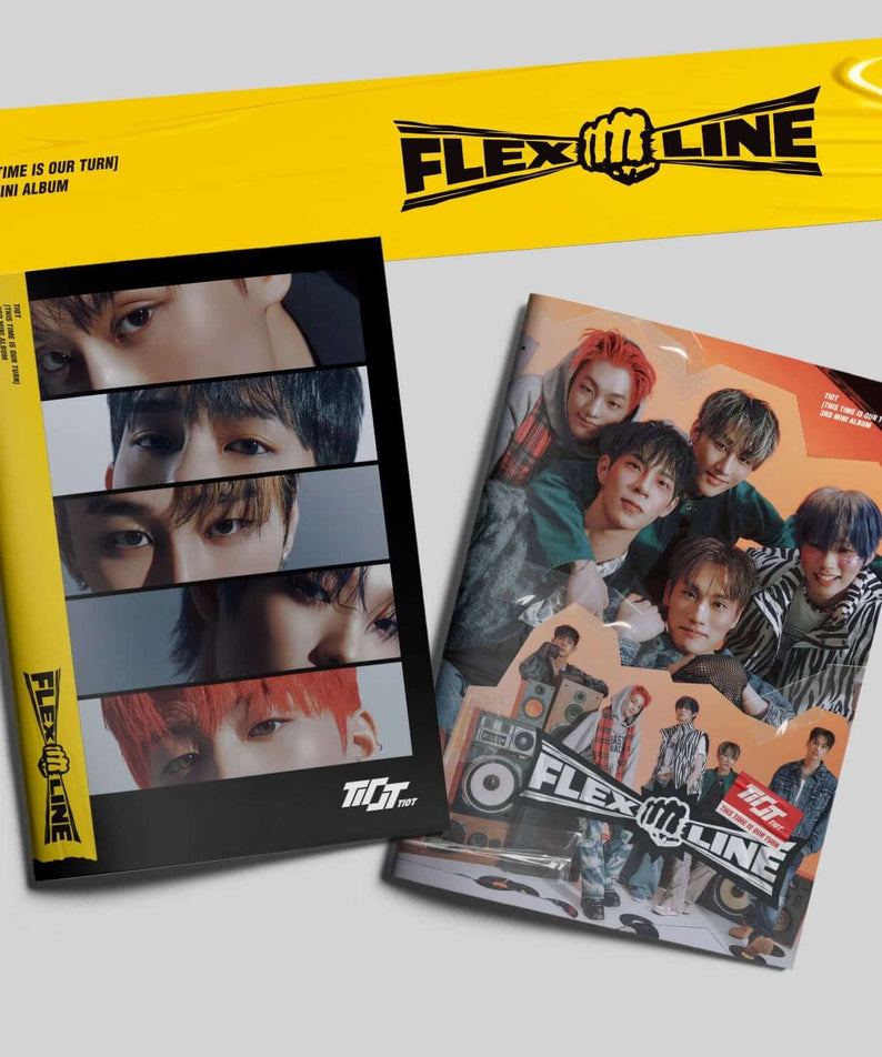 TIOT - 3rd Mini Album [FLEX LINE] (Photobook ver.) (Set of 2 | Kool Seoul - Buy Kpop Albums Online