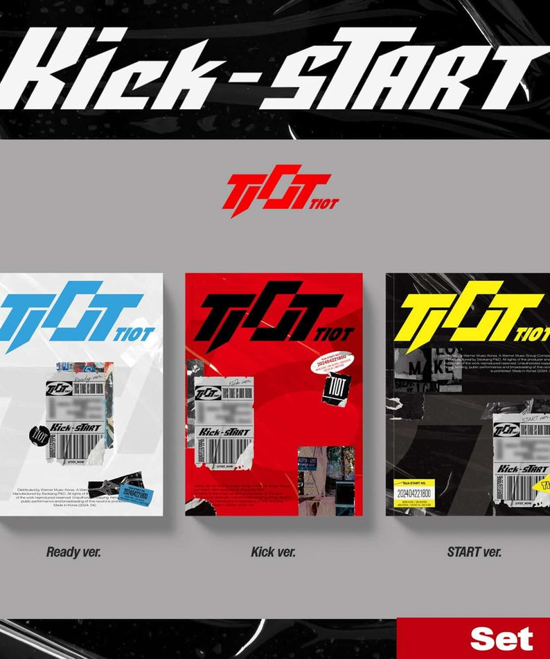 TIOT - [Kick-START] (Photobook Ver.) (Set) - Kpop Album | Kool Seoul - Buy Kpop Albums Online