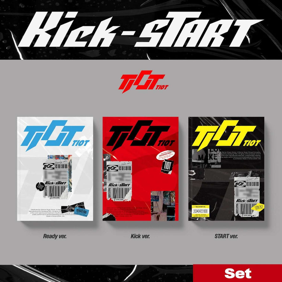 Tiot - [Kick-Start] (Photobook Ver.) (Set) - Kpop Album