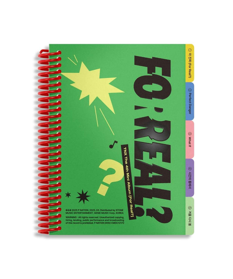 TNX - 4th Album [For Real?] - Kpop Album | Kool Seoul - Buy Kpop Albums Online