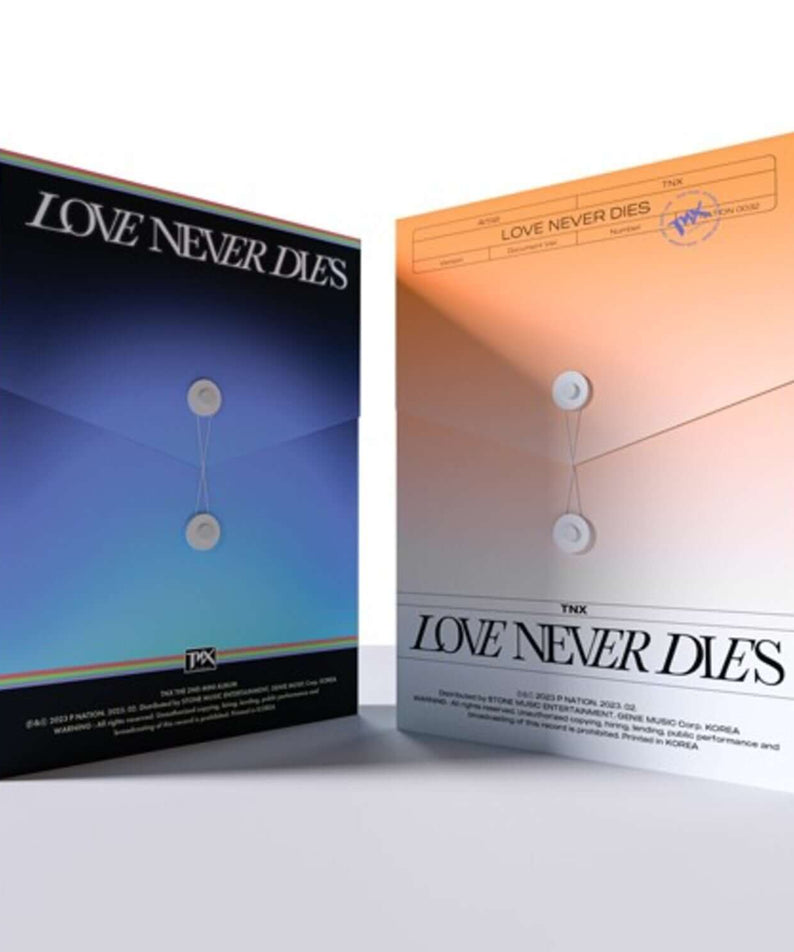 TNX - [Love Never Dies] (DOCUMENT ver. / RECORD ver.)(RANDOM | Kool Seoul - Buy Kpop Albums Online