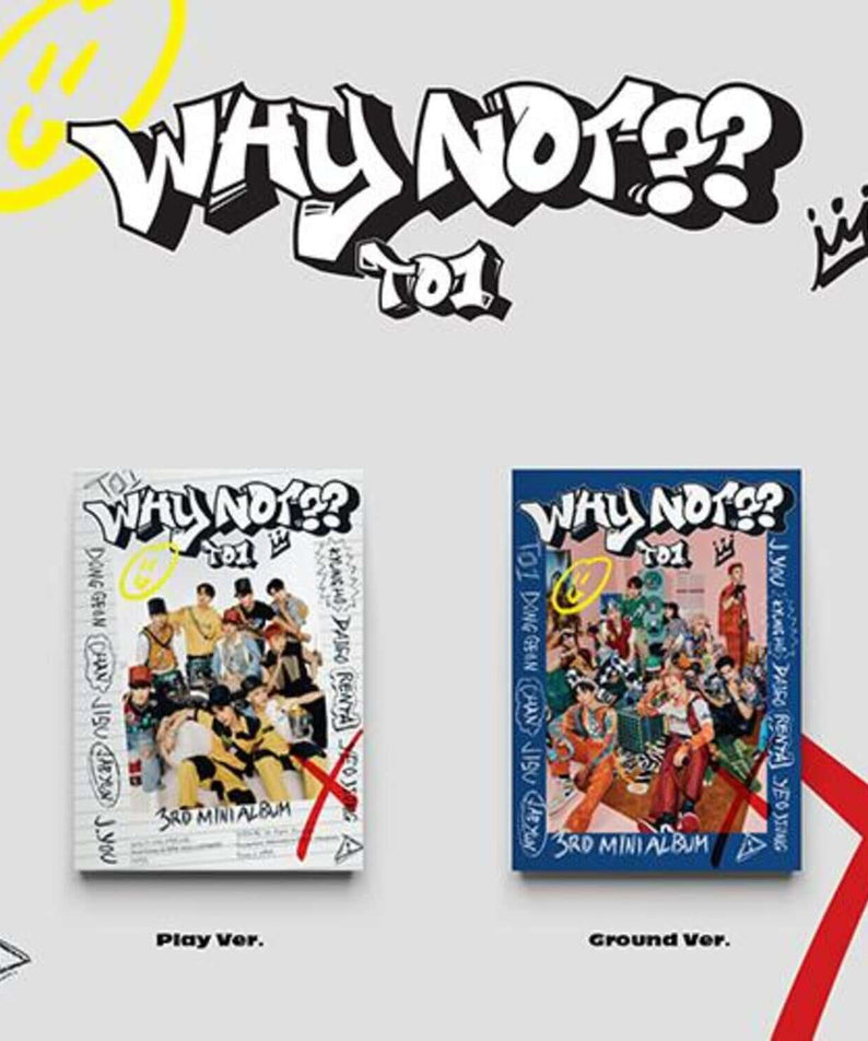 TO1 - [WHY NOT??](Set of 2) - Kpop Album | Kool Seoul - Buy Kpop Albums Online