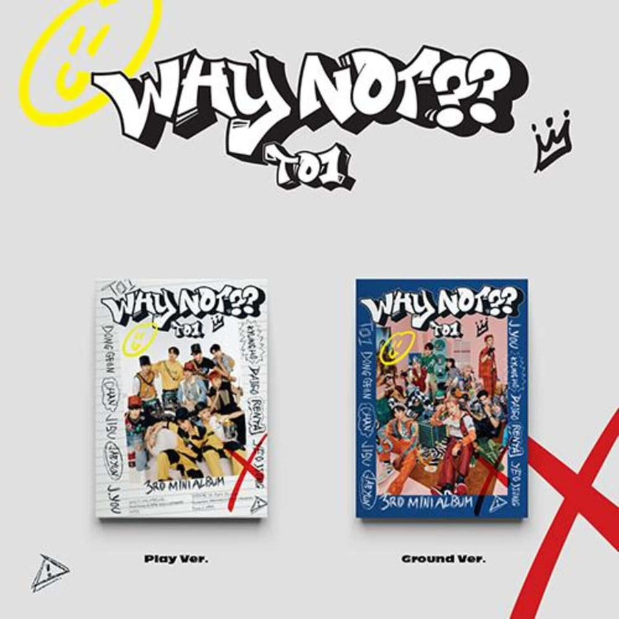 To1 - [Why Not??](Set Of 2) - Kpop Album