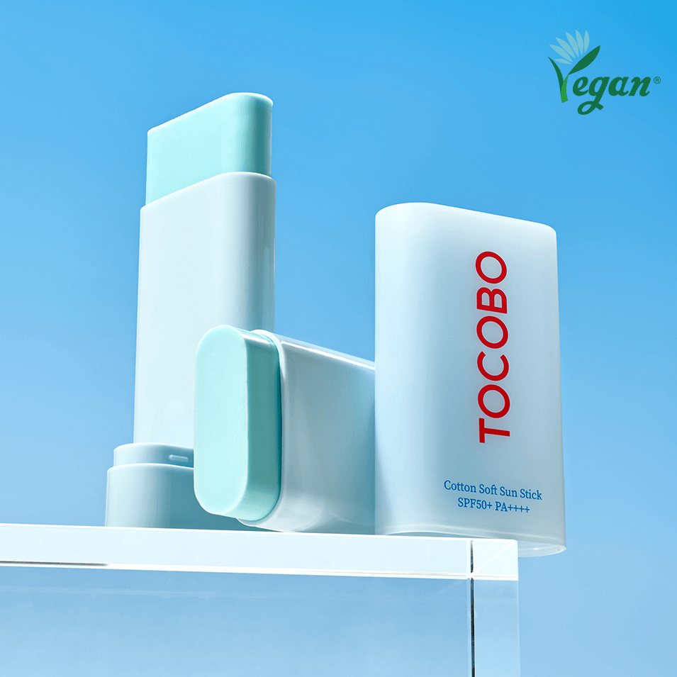 TOCOBO Cotton Soft Sun Stick SPF50+ vegan skincare