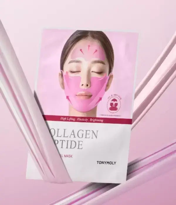 Tony Moly コラーゲンペプチド 3X リフティングジェルマスク（5枚）