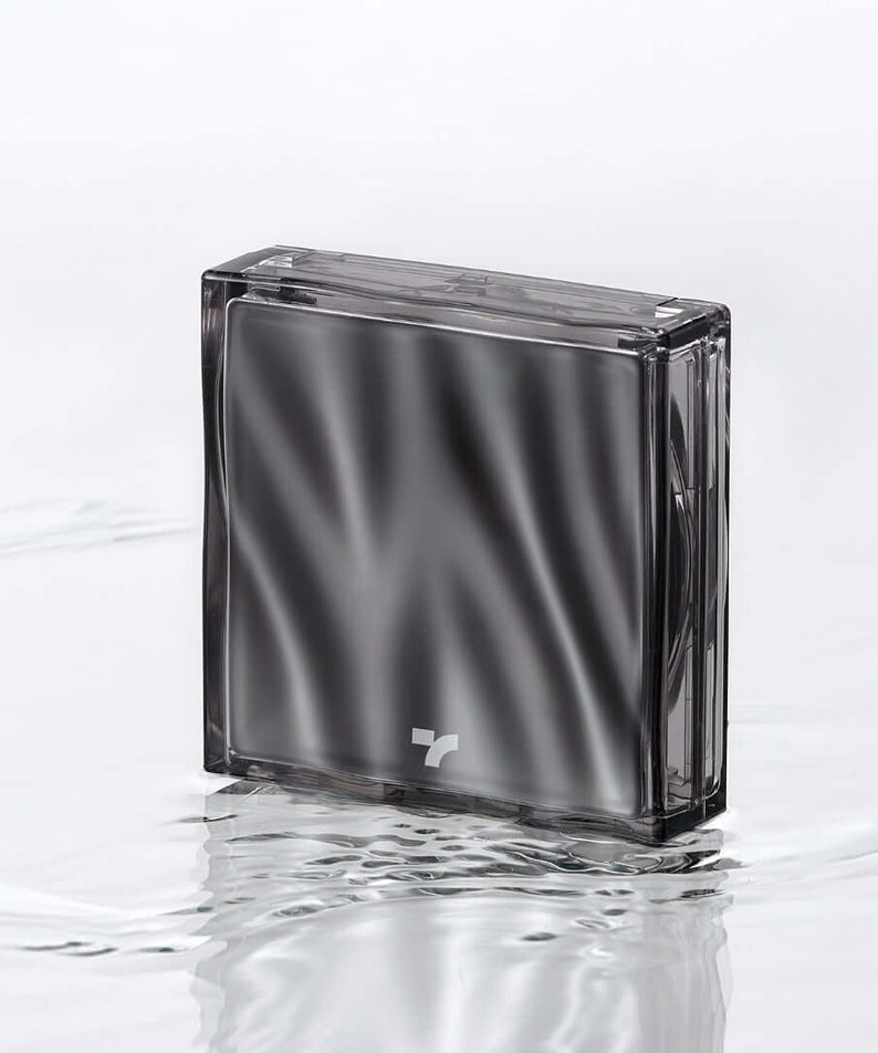 TONY MOLY Skin Tone Fixing Cover Cushion product packaging on reflective surface.