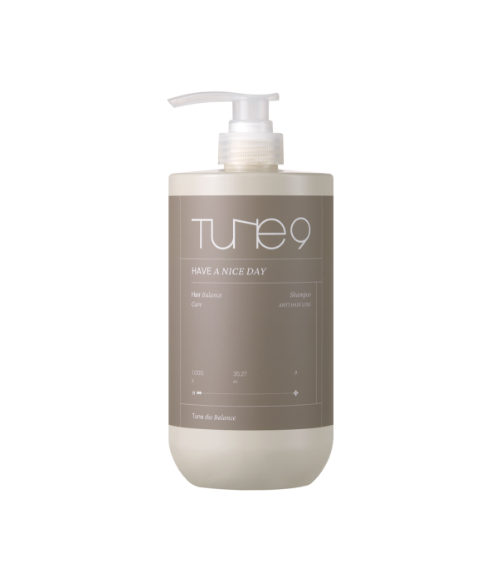 TONYMOLY Tune 9 Have A Nice Day Shampoo 1000g bottle with pump dispenser.