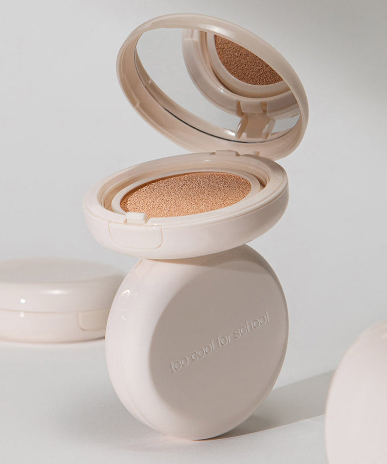 TOO COOL FOR SCHOOL Fixing Dew Cushion [Main Product + Refill] compact and refill set