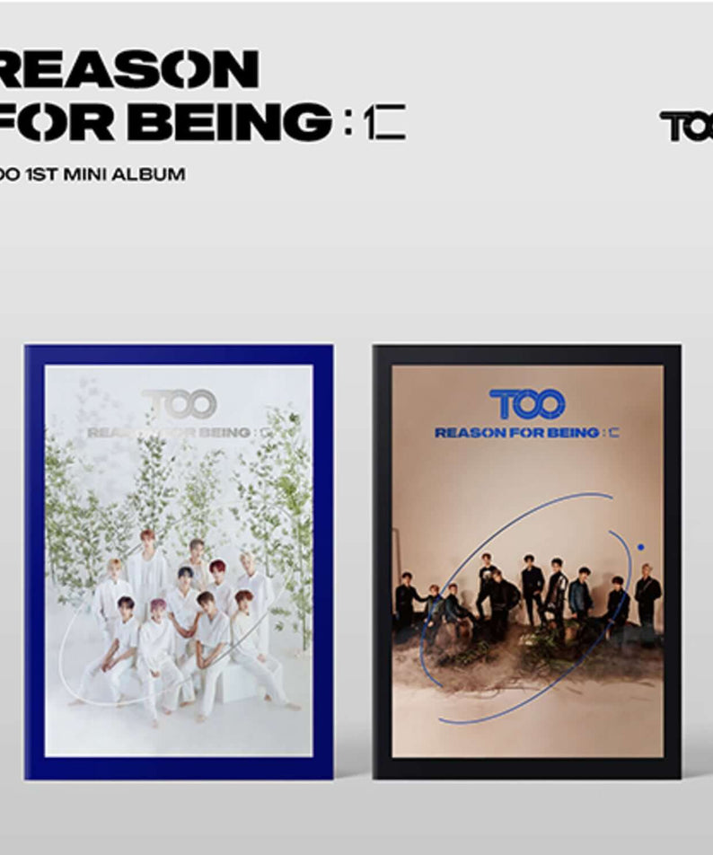 TOO - [REASON FOR BEING :(仁)] (dysTOOpia Ver. + uTOOpia Ver. | Kool Seoul - Buy Kpop Albums Online