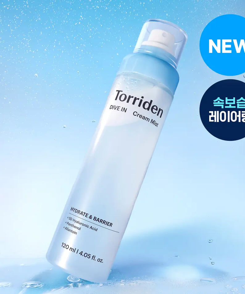 Torriden Dive-In Low Molecular Hyaluronic Acid Cream Mist 120ml