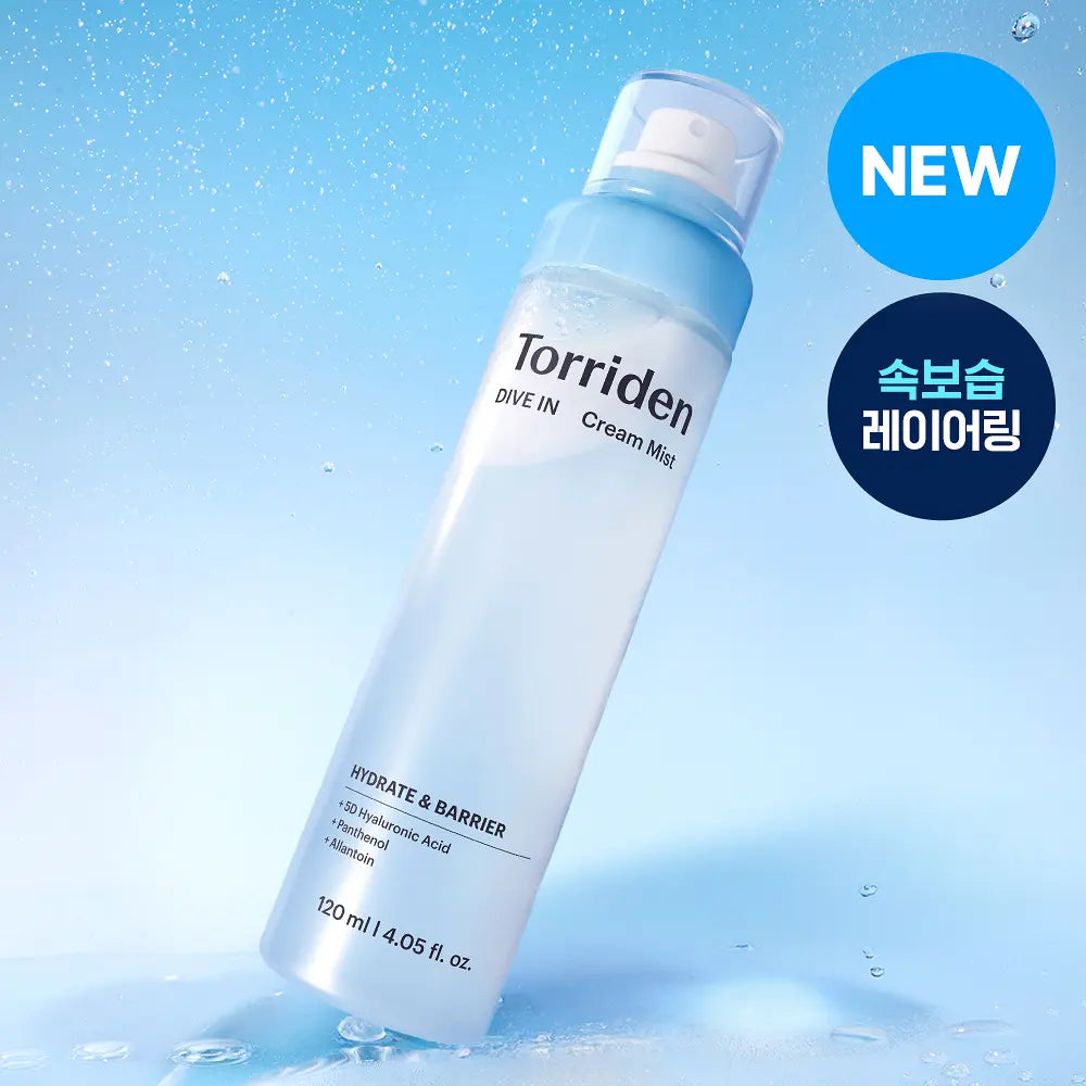 Torriden Dive-In Low Molecular Hyaluronic Acid Cream Mist 120ml