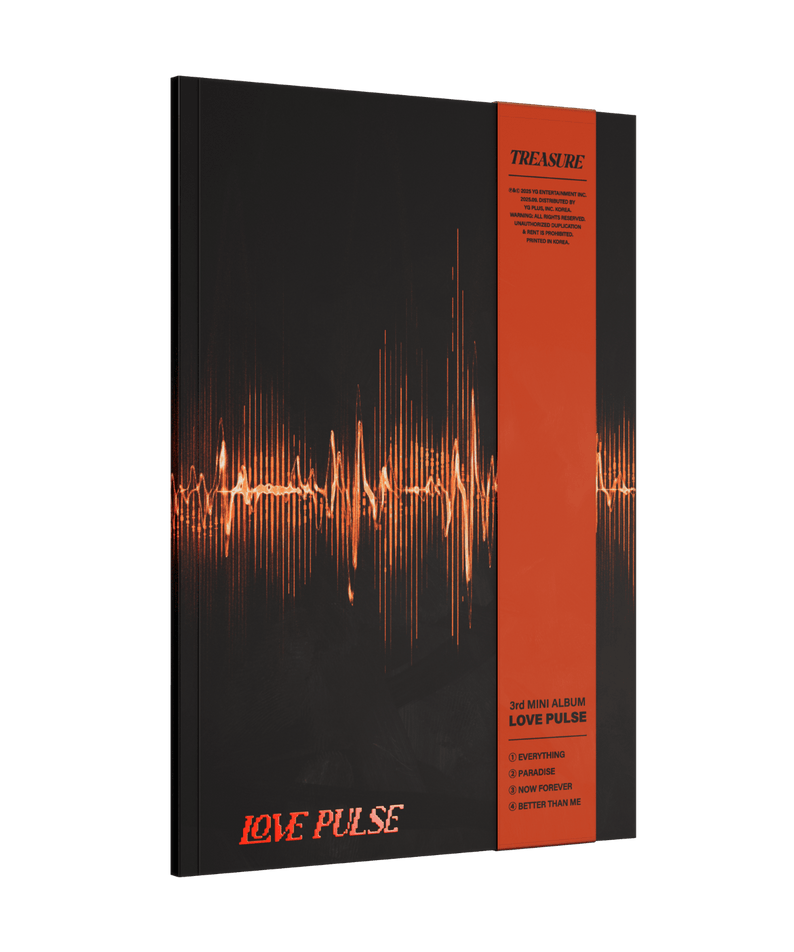TREASURE - 3rd MINI ALBUM [LOVE PULSE] (ROCKCHIC VER.) - Kpo | Kool Seoul - Buy Kpop Albums Online