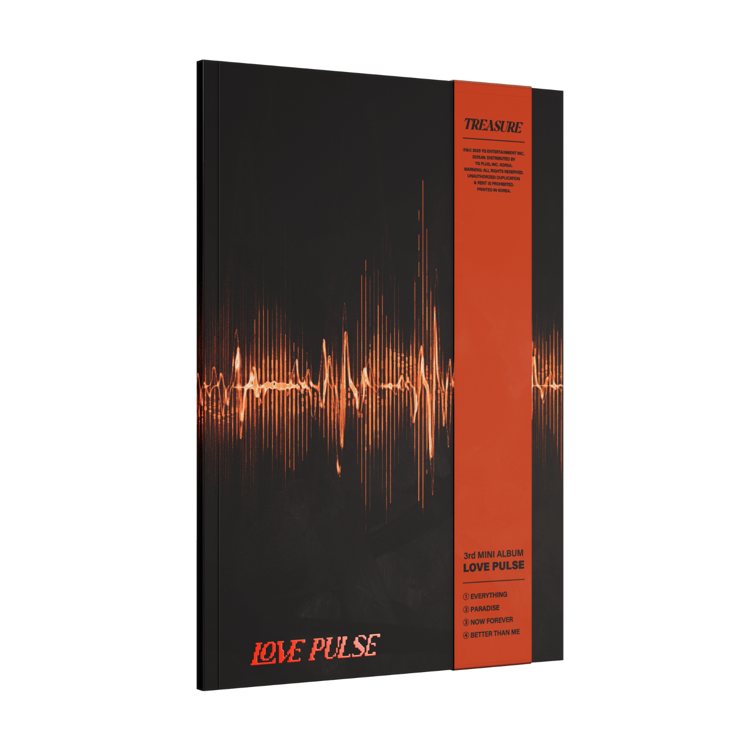 TREASURE - 3rd MINI ALBUM [LOVE PULSE] (ROCKCHIC VER.) - Kpo | Kool Seoul - Buy Kpop Albums Online