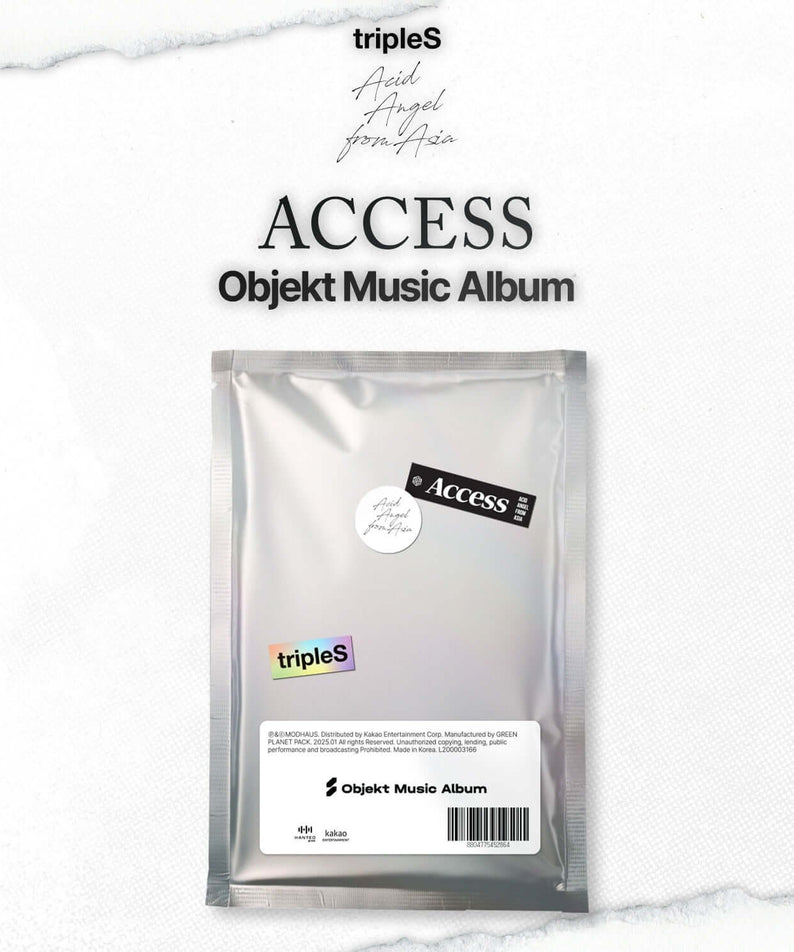 TRIPLES - Acid Angel from Asia [ACCESS] (Objekt Music Album) | Kool Seoul - Buy Kpop Albums Online