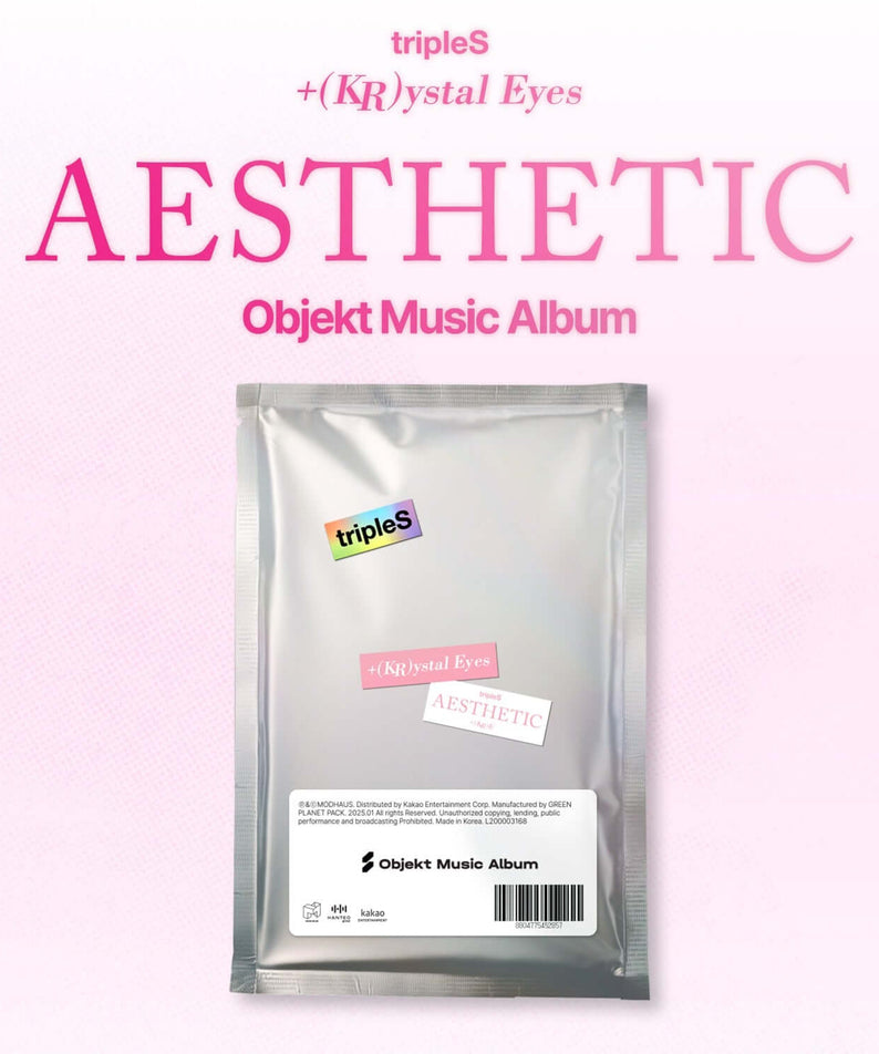 TRIPLES - [+(KR)ystal Eyes (AESTHETIC)] (Objekt Music Album) | Kool Seoul - Buy Kpop Albums Online
