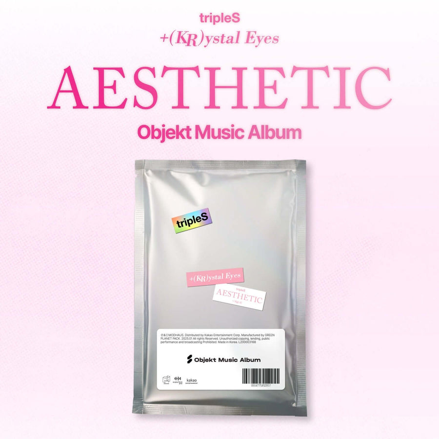 Triples - [+(Kr)Ystal Eyes (Aesthetic)] (Objekt Music Album) - Kpop Album