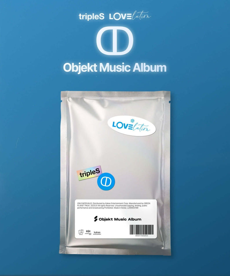 TRIPLES - [LOVElution <ↀ>] (Objekt Music Album) - Kpop Album | Kool Seoul - Buy Kpop Albums Online