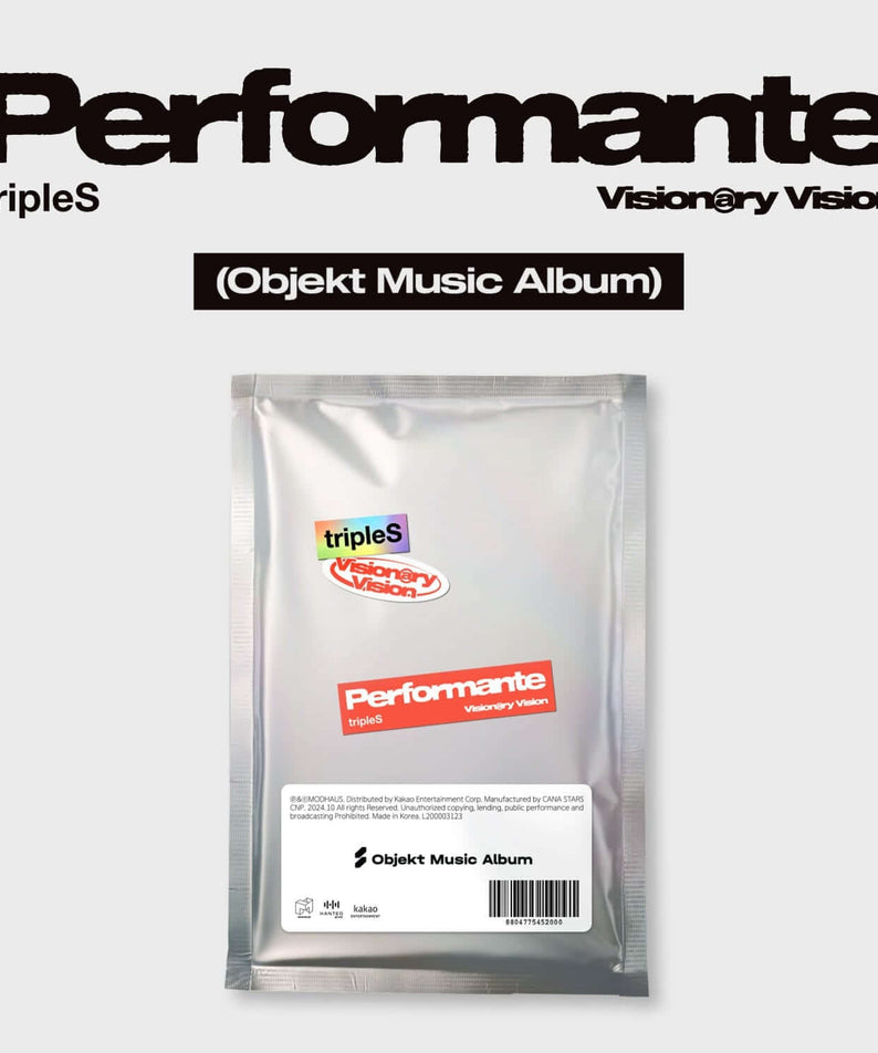 TRIPLES - [Visionary Vision ] (Objekt Music Album) - Kpop Al | Kool Seoul - Buy Kpop Albums Online