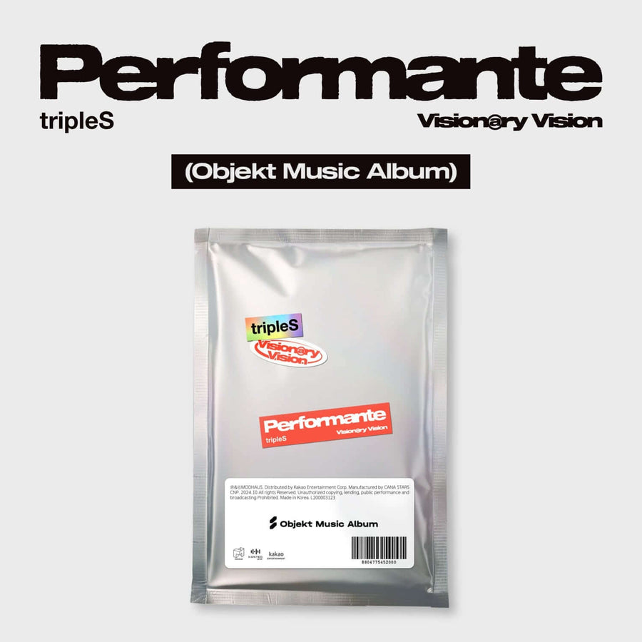 Triples - [Visionary Vision ] (Objekt Music Album) - Kpop Album