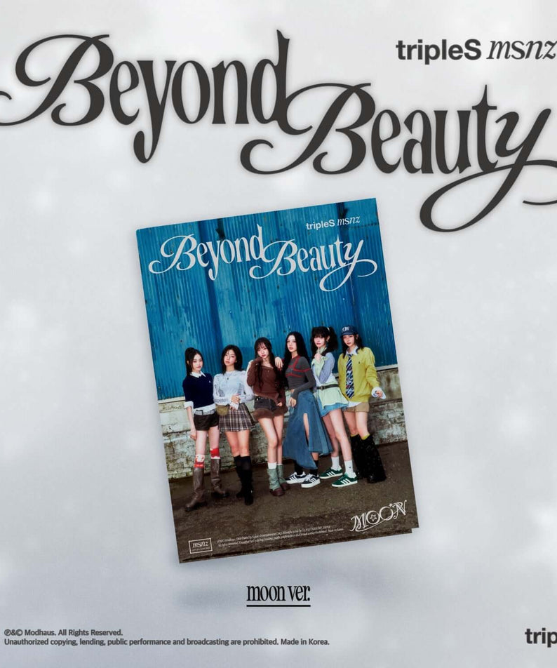 TRIPLES - [msnz <Beyond Beauty>] (moon ver.) - Kpop Album | Kool Seoul - Buy Kpop Albums Online