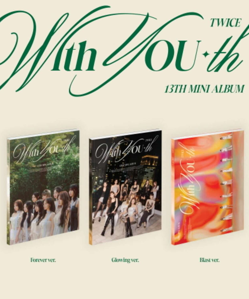 TWICE - 13th Album [With YOU-th] (Random 1 of 3) - Kpop Albu | Kool Seoul - Buy Kpop Albums Online