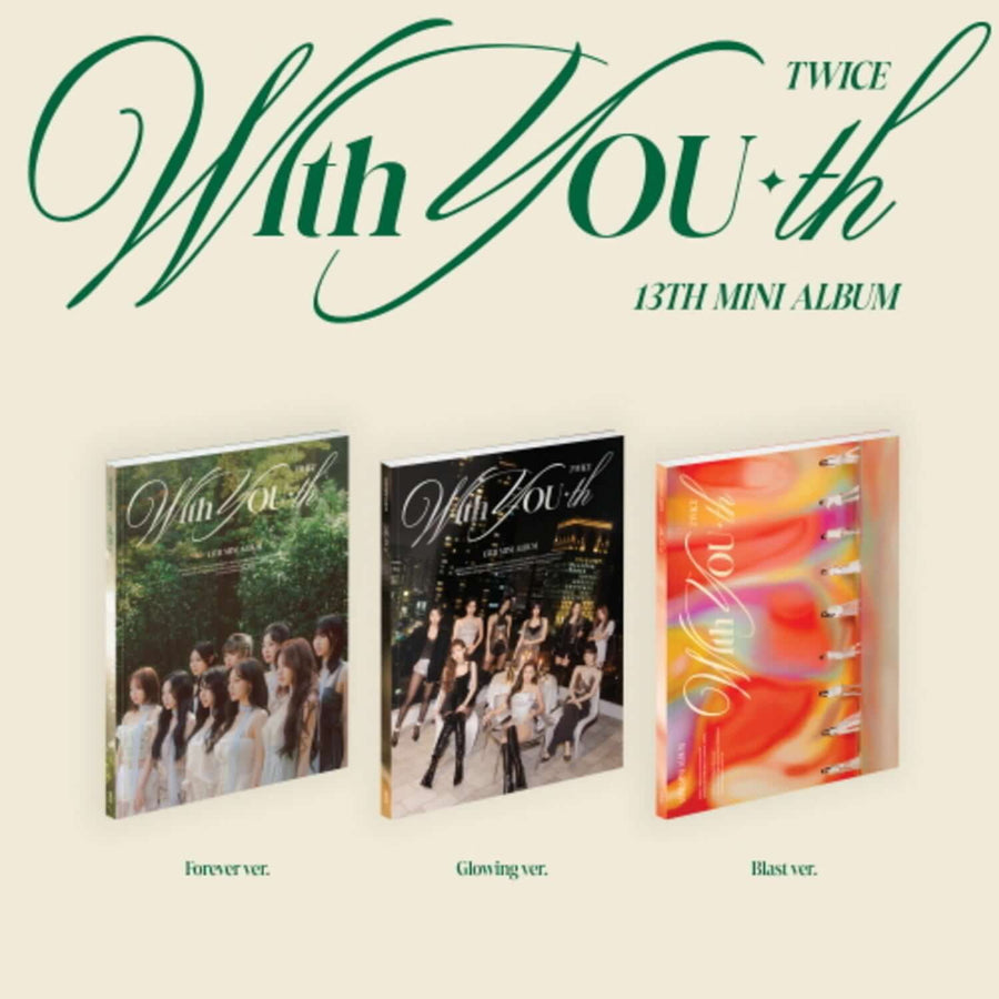 Twice - 13th Album [With You-Th] (Random 1 Of 3) - Kpop Album