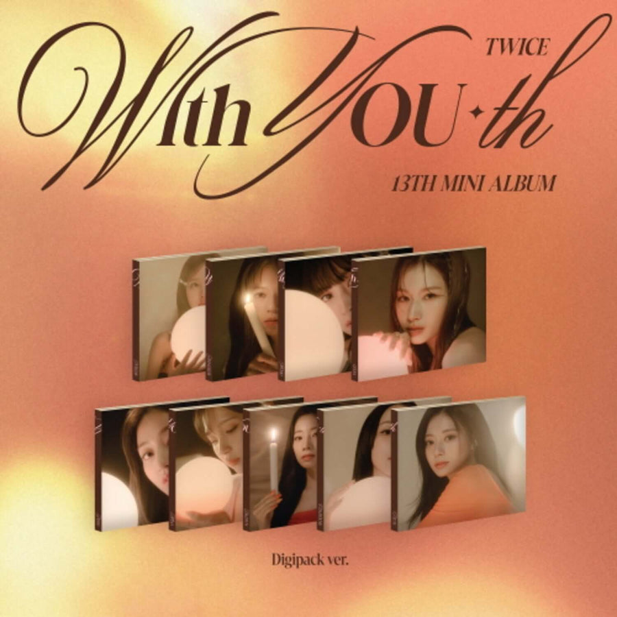 Twice - 13th Album [With You-Th] With You-Th (Digipack Ver.) (Random 1 Of 9) - Kpop Album