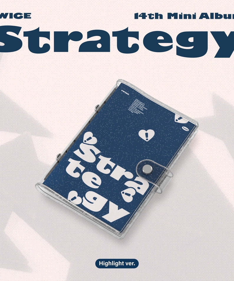 TWICE - 14th Mini Album [STRATEGY] (Highlight ver.) - Kpop A | Kool Seoul - Buy Kpop Albums Online