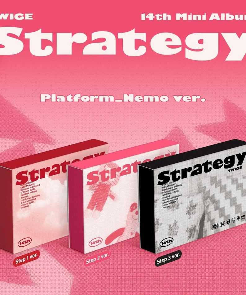 TWICE - 14th Mini Album [STRATEGY] (Platform_Nemo ver) (Rand | Kool Seoul - Buy Kpop Albums Online