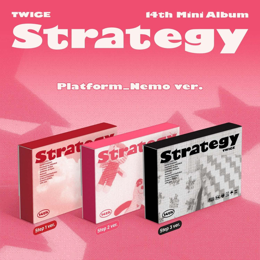 Twice - 14th Mini Album [Strategy] (Platform_nemo Ver) (Random 1 Of 3) - Kpop Album
