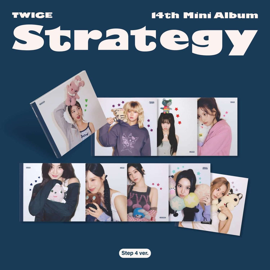 Twice - 14th Mini Album [Strategy] (Step4 Ver. ) (Random 1 Of 9) - Kpop Album
