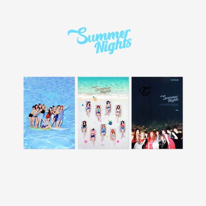 TWICE 2nd スペシャルアルバム SUMMER NIGHTS（ランダム Ver.）