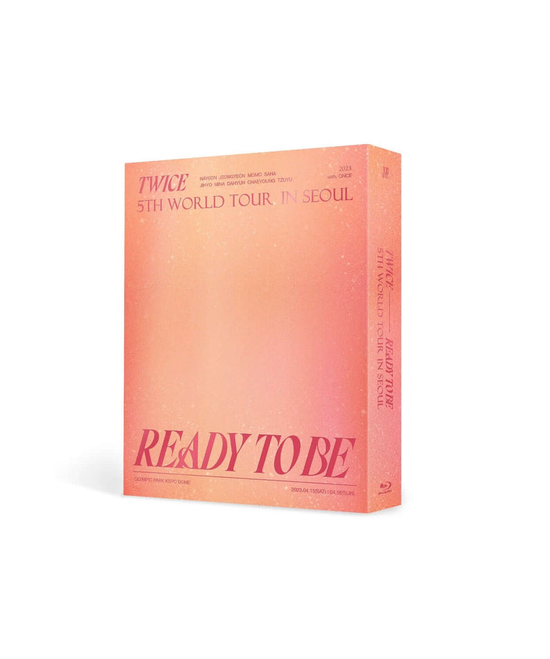 TWICE - TWICE 5TH WORLD TOUR [READY TO BE] IN SEOUL Blu-ray  | Kool Seoul - Buy Kpop Albums Online